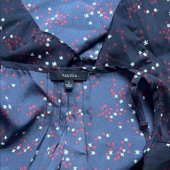 Zara Navy Blue Floral Camisole - Picture 3 of 3